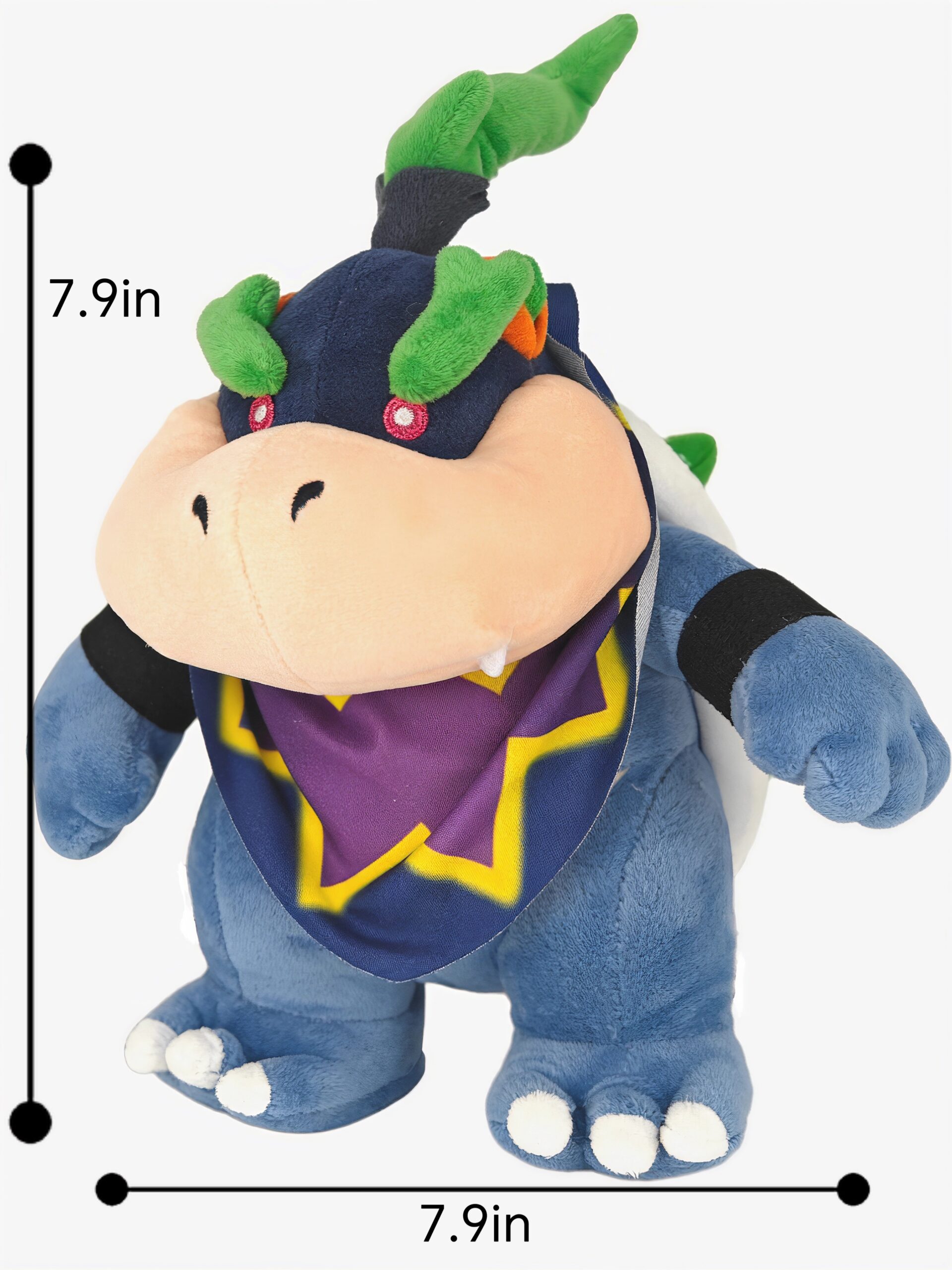 Super Mario Series Dark Bowser II Plush Toy-Kuulshops - Image 2