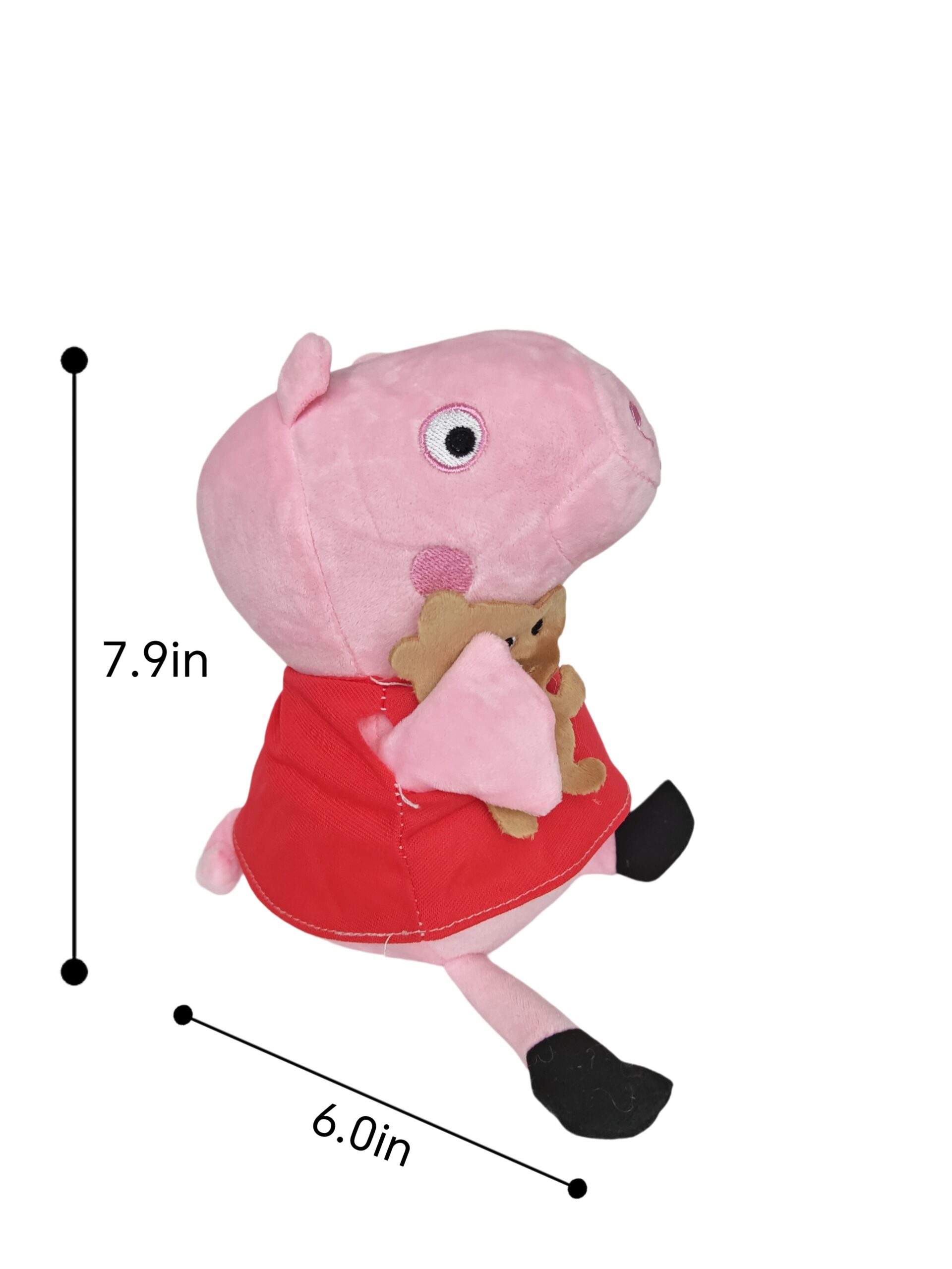 Peppa Pig Series Peppa Pig Plush Toy-Kuulshops - Image 2