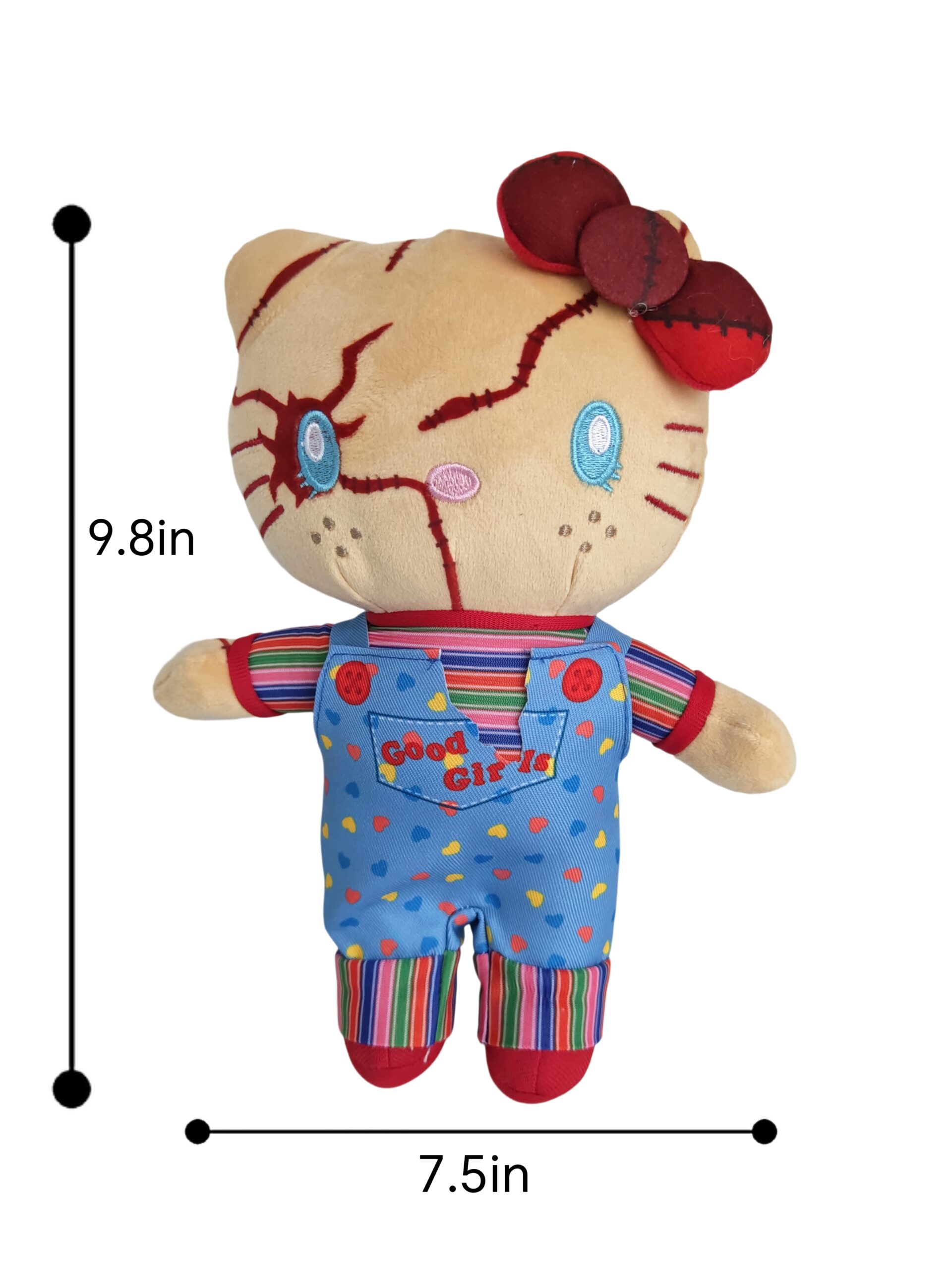 Chucky x Hello Kitty Plush Toy-Kuulshops - Image 2