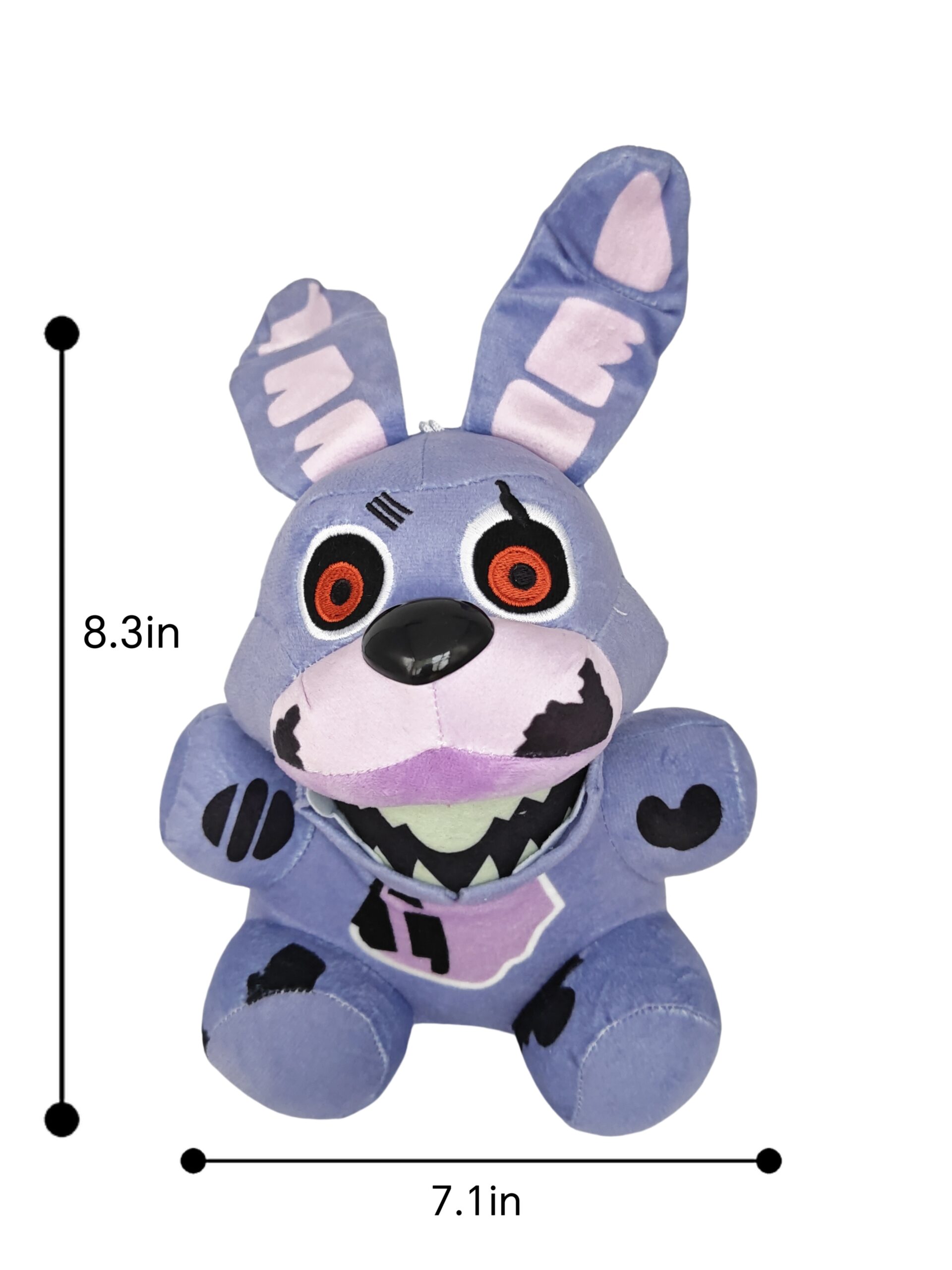 FNAF Nightmare Series Nightmare Bonnie Plush Toy-Kuulshops - Image 2