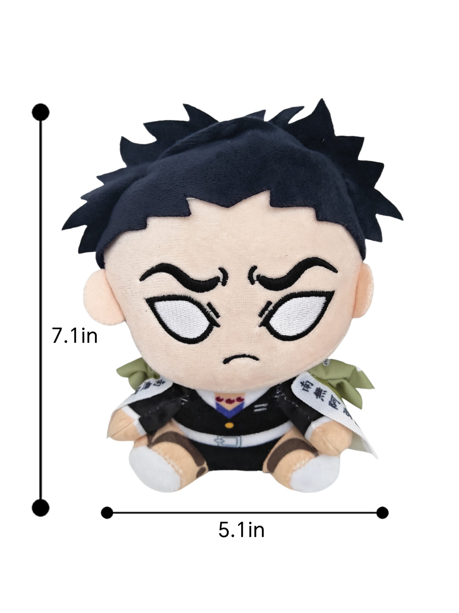 Demon Slayer Series Gyomei Himejima Plush Toy-Kuulshops - Image 2