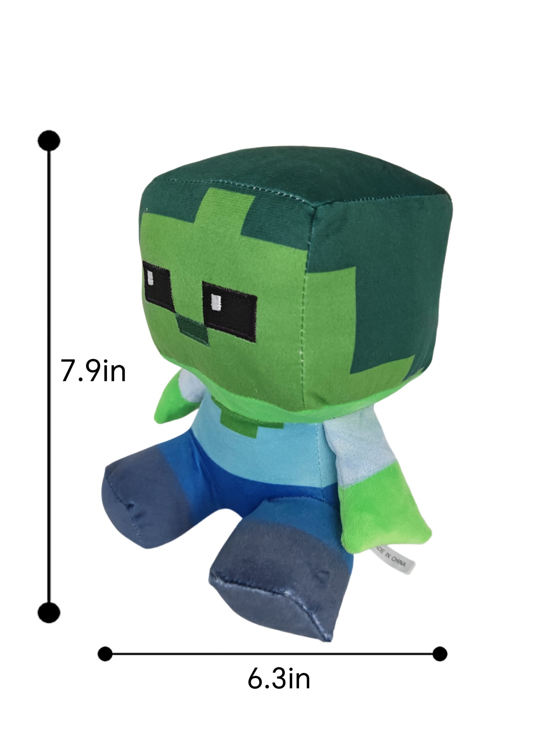 Minecraft Series Zombie Plush Toy-Kuulshops - Image 2