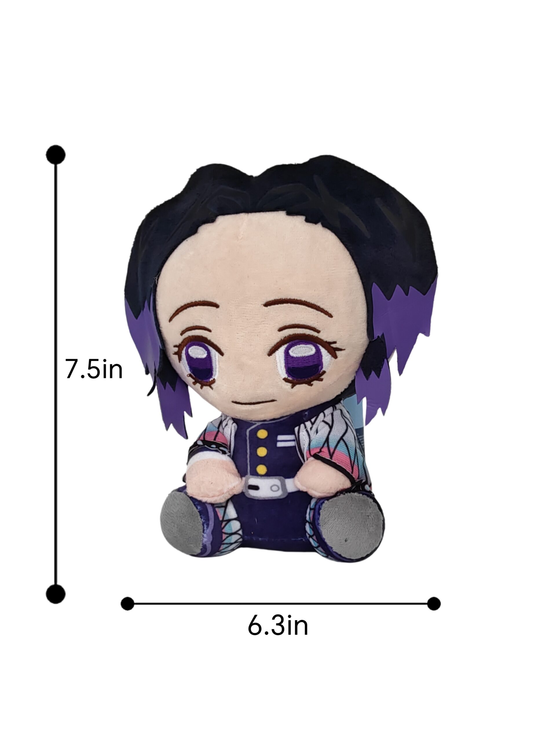 Demon Slayer Series Shinobu Kocho Plush Toy-Kuulshops - Image 2