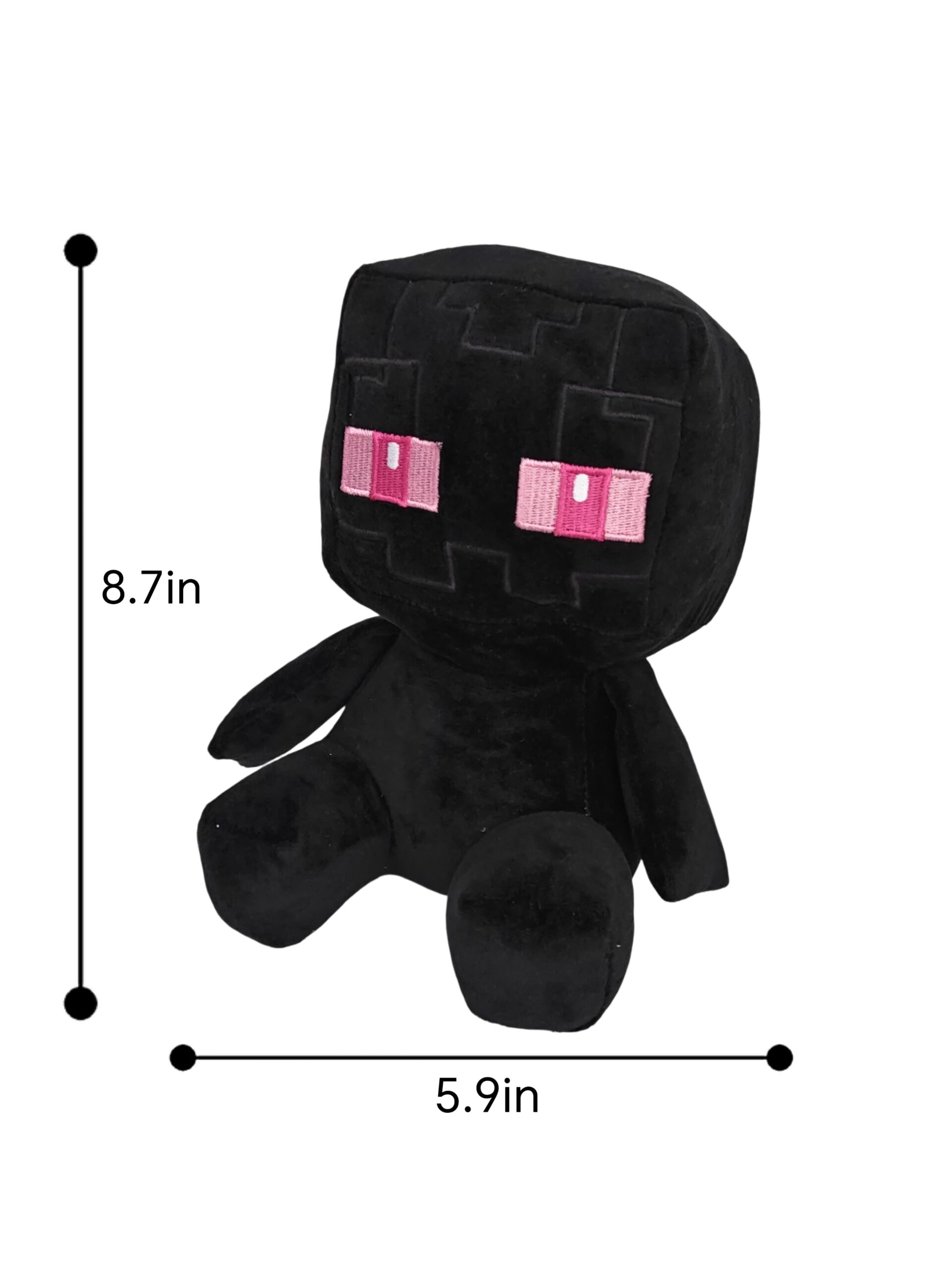 Minecraft series Enderman Plush Toy-Kuulshops - Image 2
