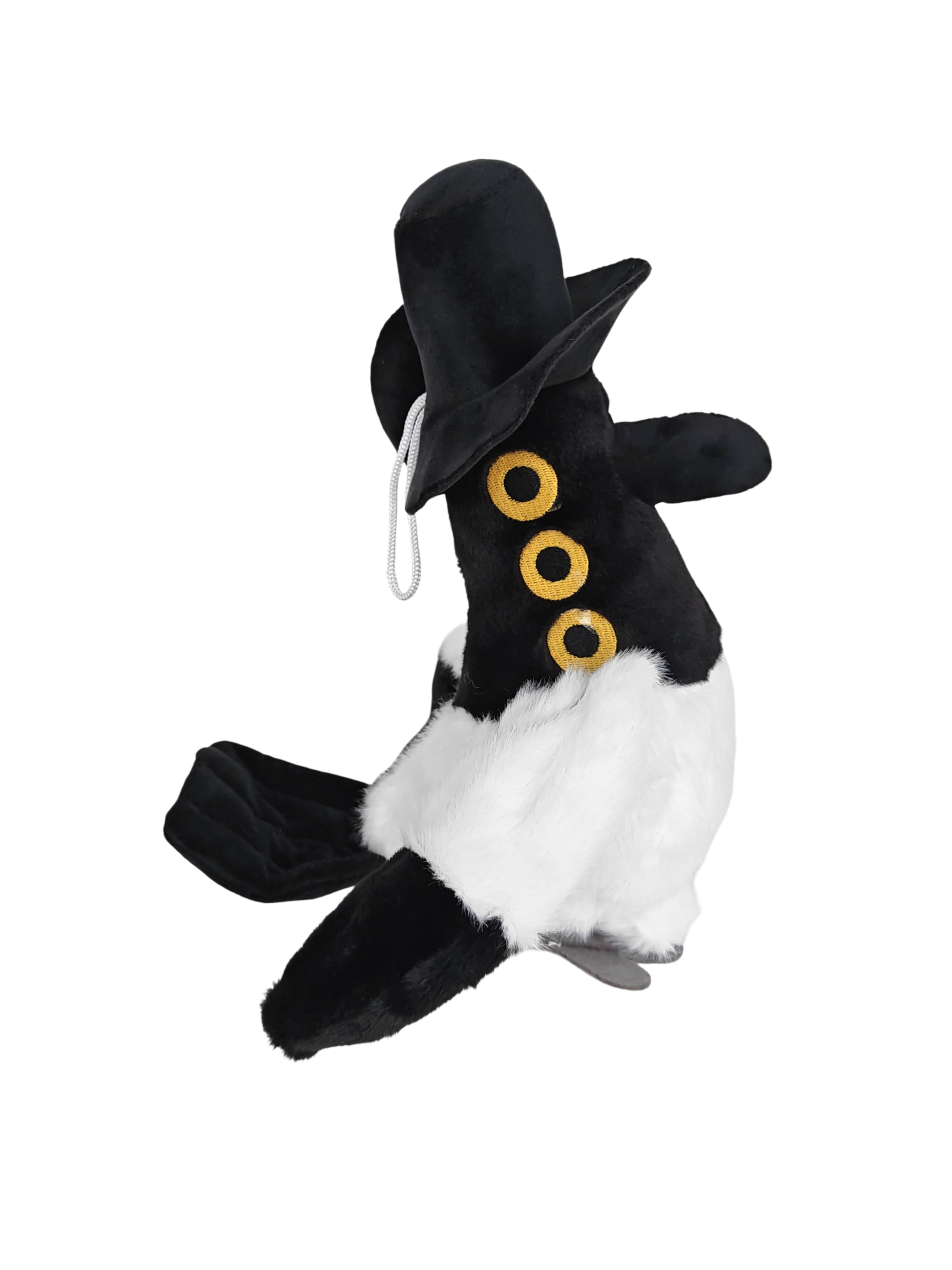 Demon Girl Group Series Black White Bird Plush Toy-Kuulshops - Image 4