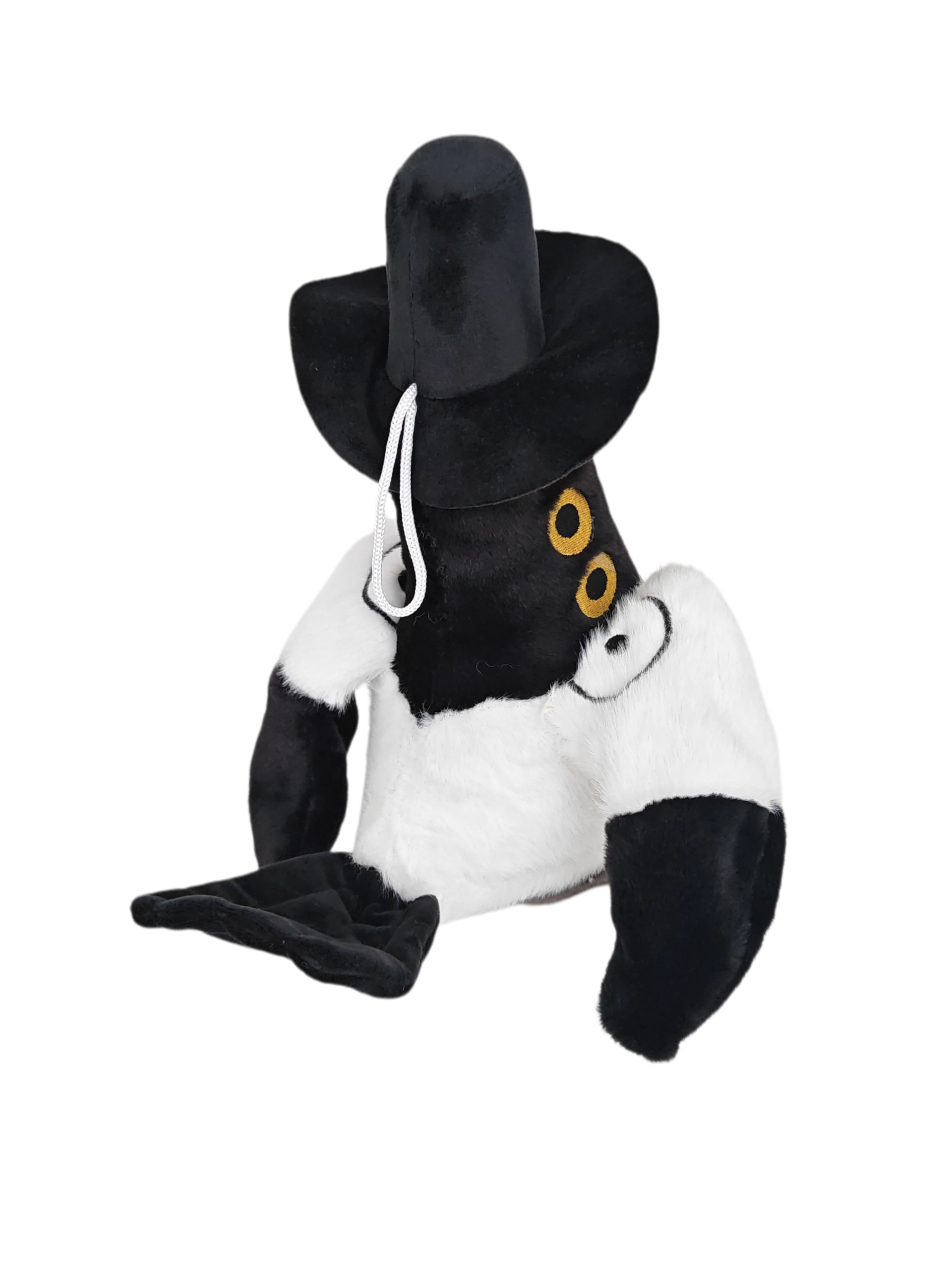 Demon Girl Group Series Black White Bird Plush Toy-Kuulshops - Image 5