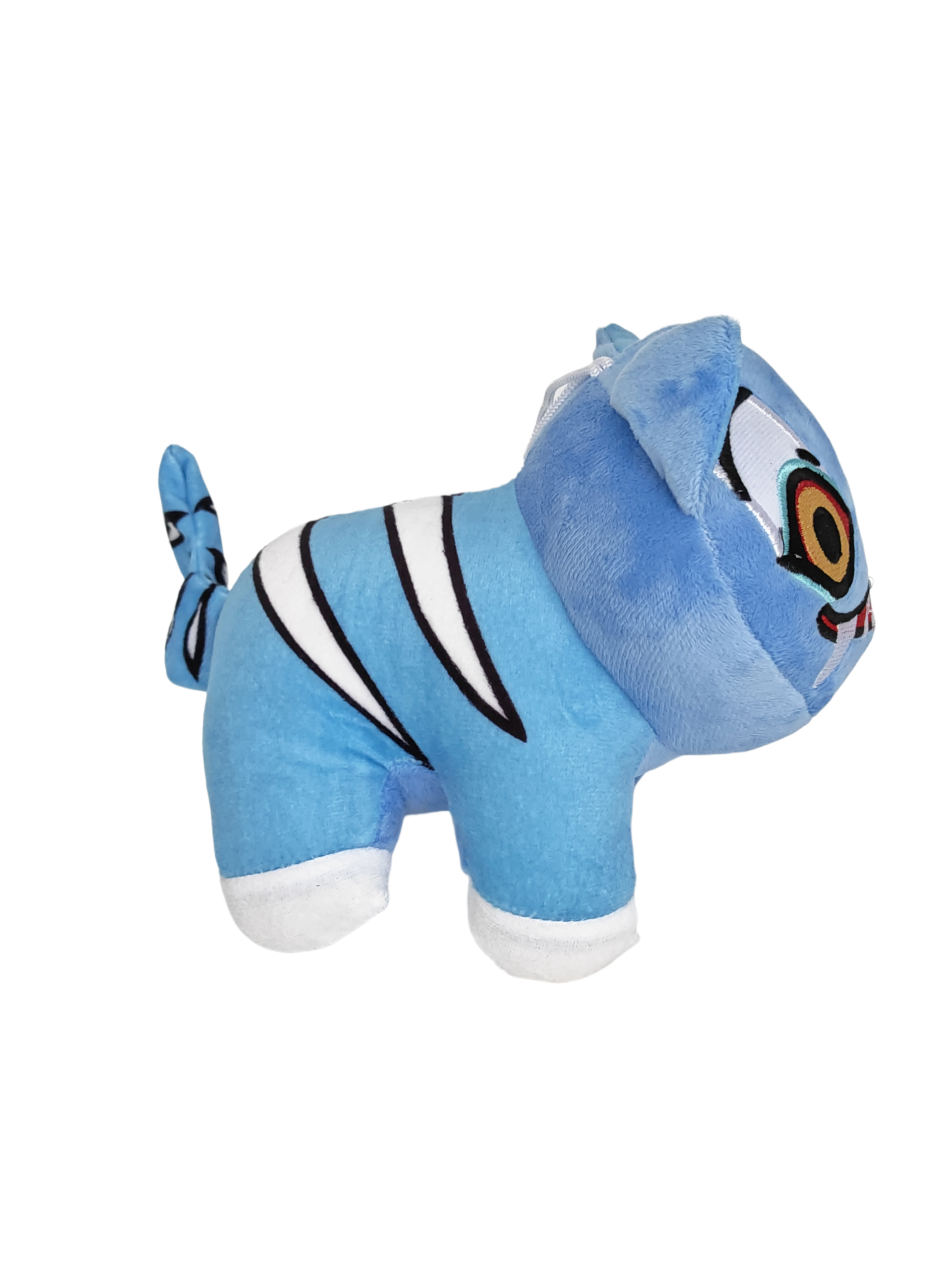 Demon Girl Group Series Small Blue Tiger Plush Toy-Kuulshops - Image 3