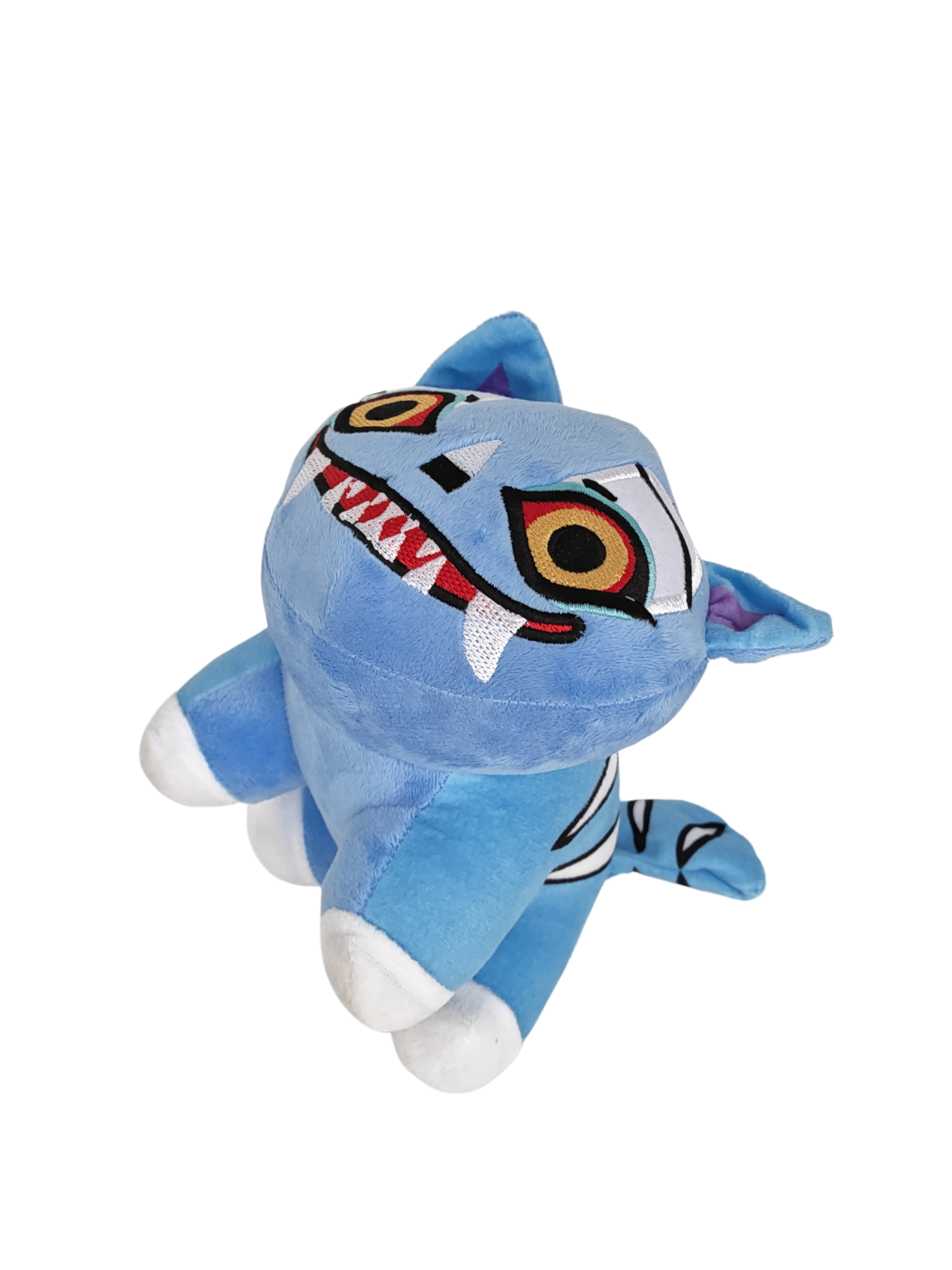 Demon Girl Group Series Small Blue Tiger Plush Toy-Kuulshops - Image 5
