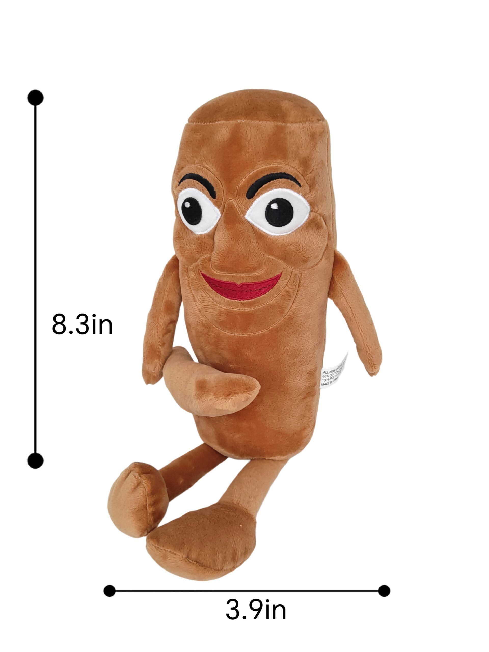 AI Shanhaijing Series Sausage Man Plush Toy-Kuulshops - Image 2