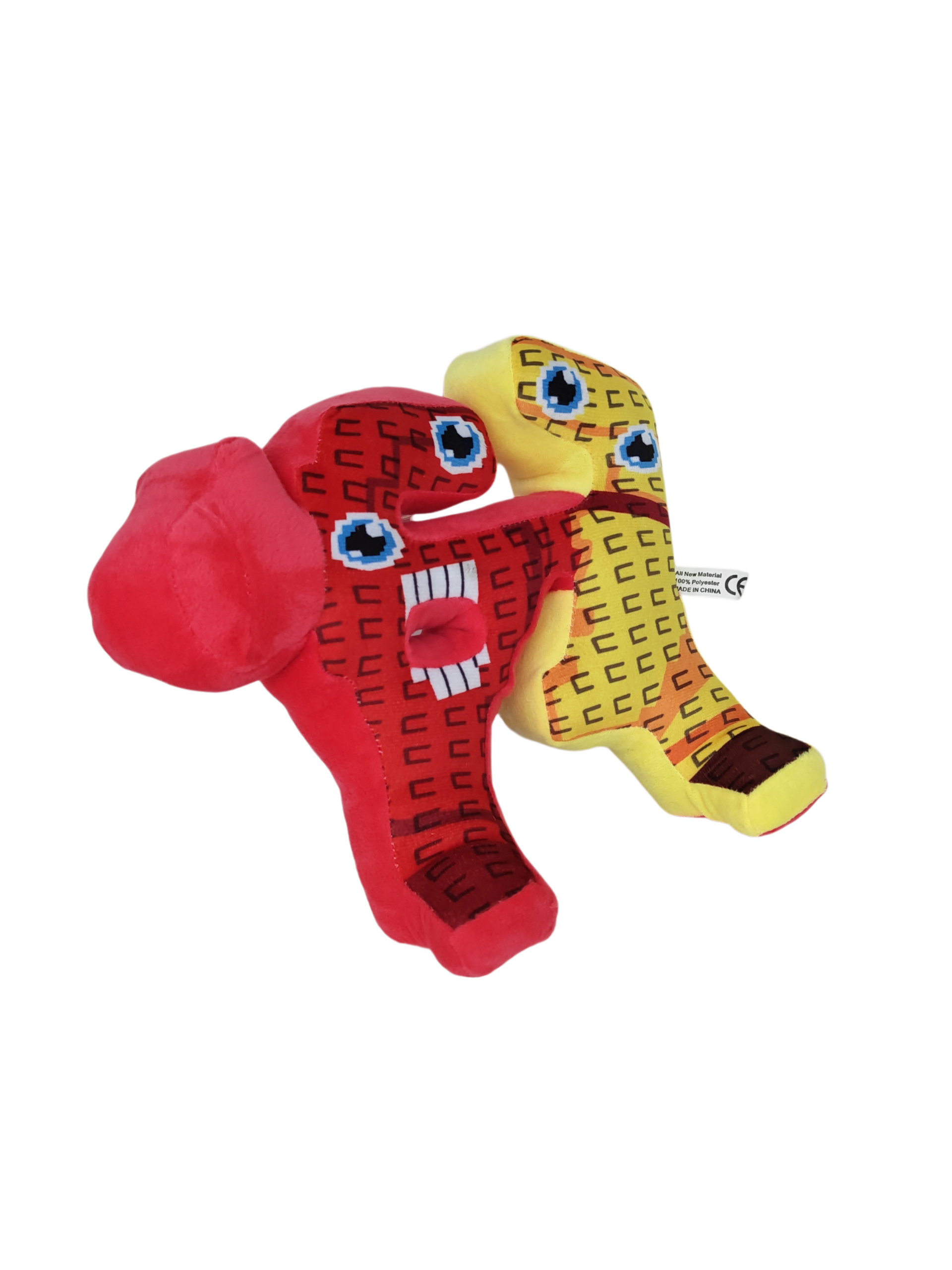 Steal A Brainrot Series Red Yellow No.67 Plush Toy-Kuulshops - Image 5