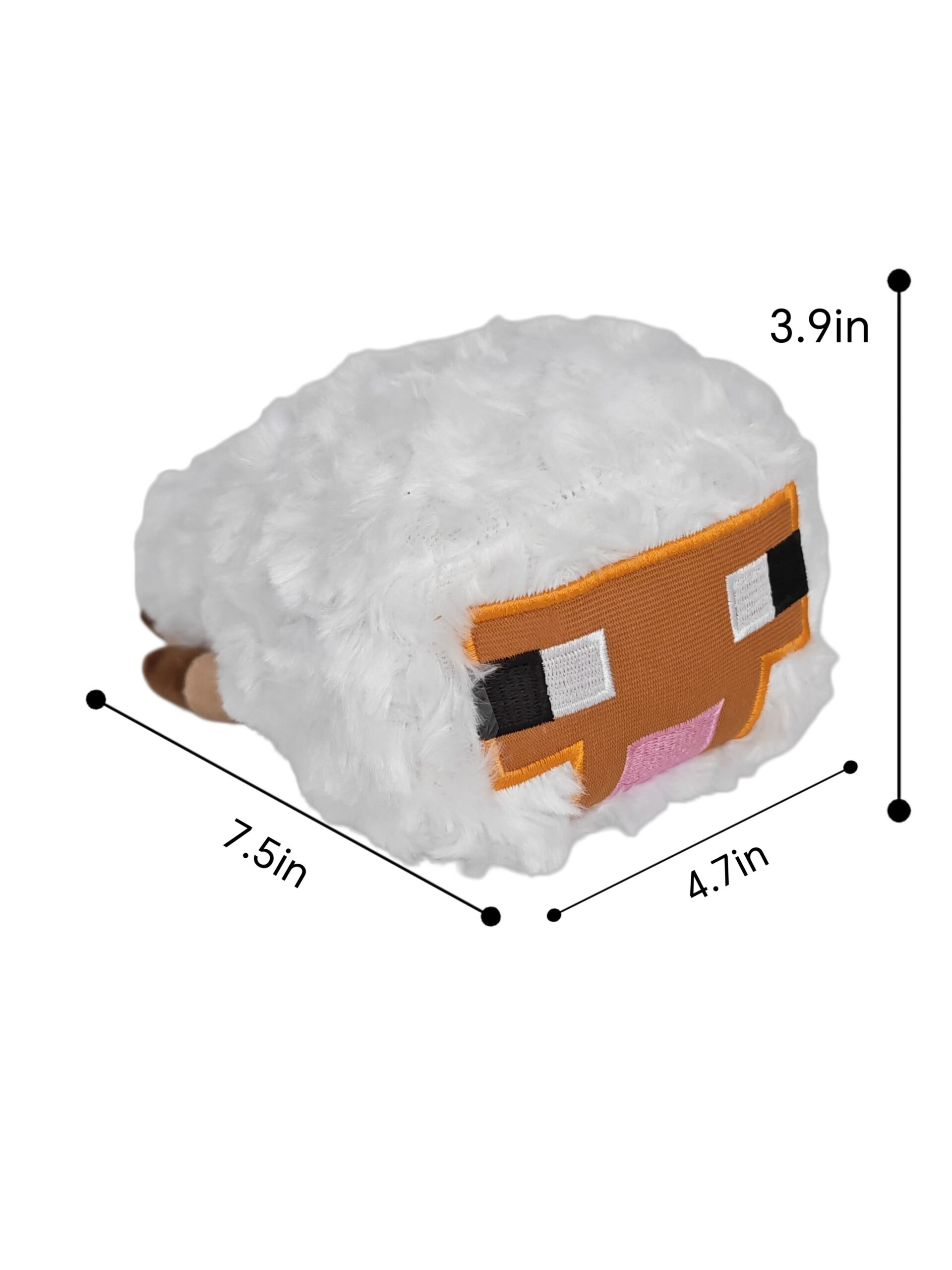 Minecraft Series Sheep Plush Toy-Kuulshops - Image 2