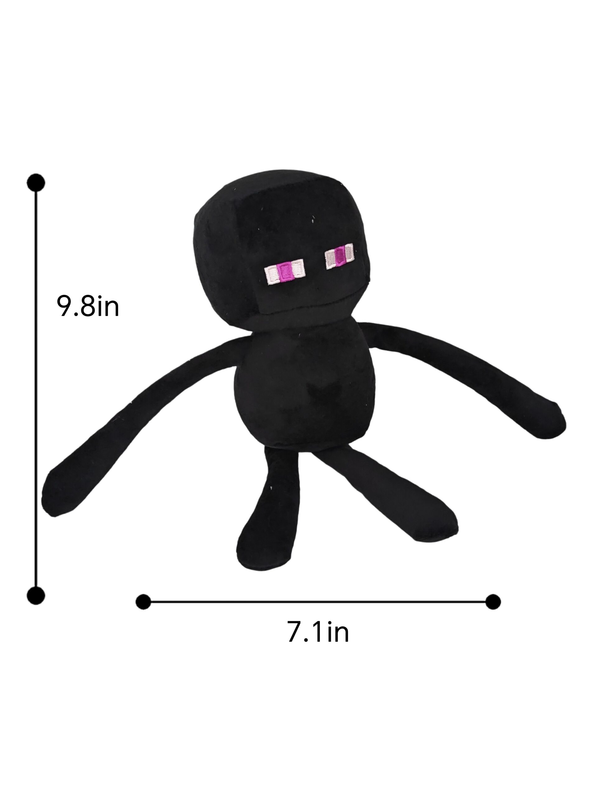 Minecraft series Enderman Plush Toy-Kuulshops - Image 6
