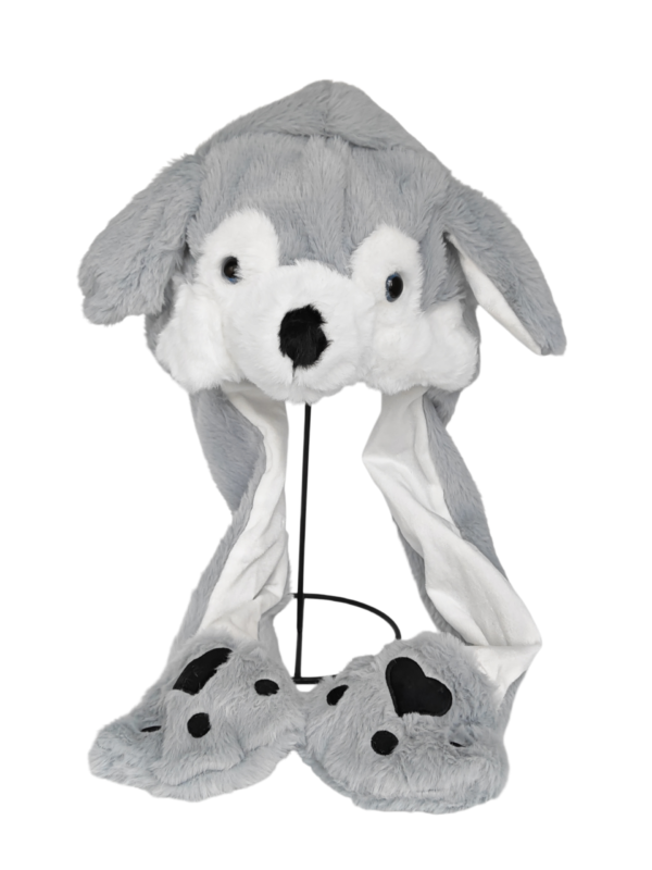 Husky Plush Hat