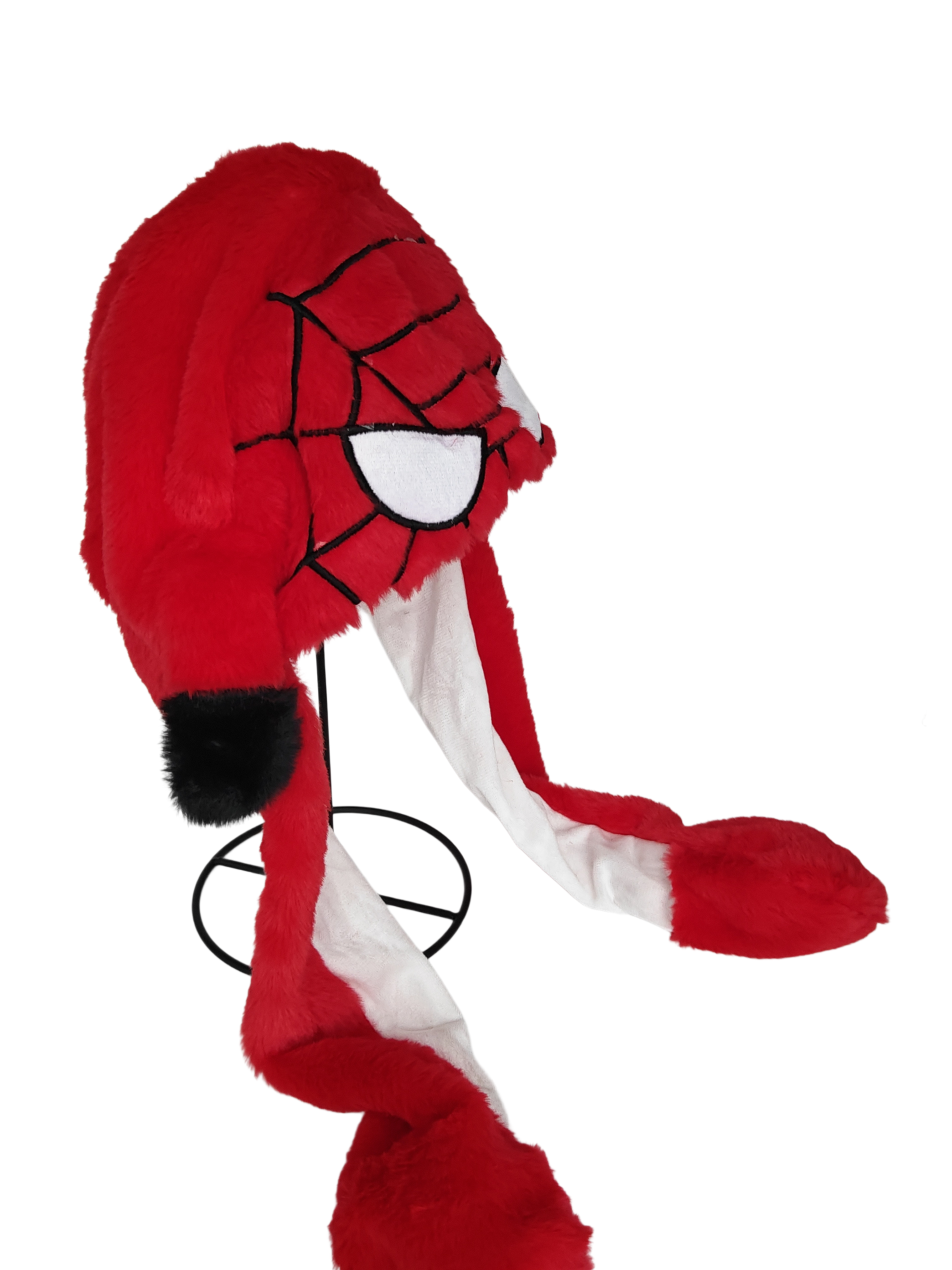 Red Black Spider Hero Moving Ears Hat - Kuulshops - Image 4