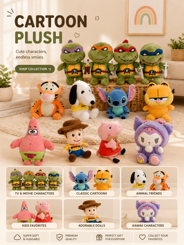 Cartoon Plush